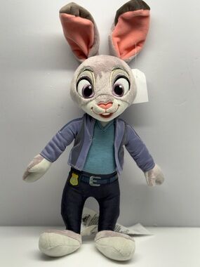 Disney Parks 2025 Zootopia 2 Plush Stuffed Animal Judy Hopps Bunny Rabbit